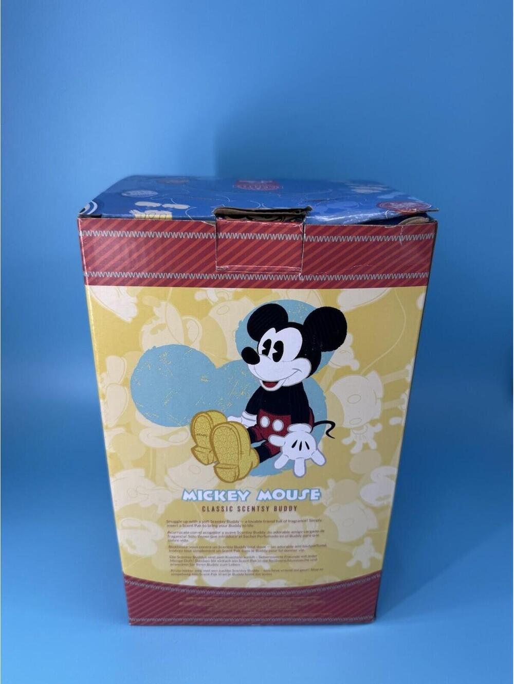 Scentsy Disney Mickey Mouse Buddy Plush 16” With Scent Pac! Brand New In Box! - Picture 10 of 14
